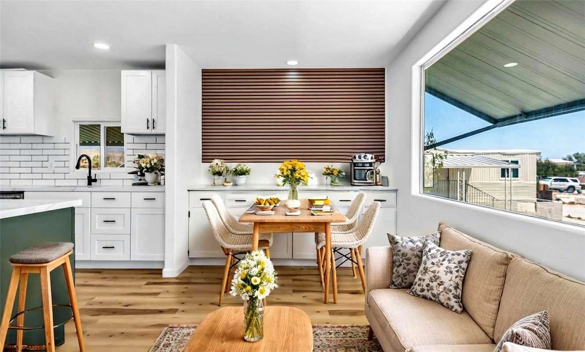 73250 Colonial Drive Thousand Palms, CA 92276 - Photo 11 of 18 a view of a dining room with furniture window and outside view