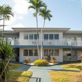 a front view of a house having yard
