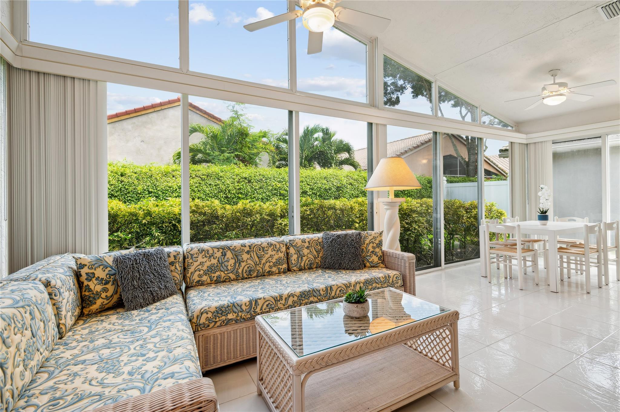 12254 Prairie Dunes Road Boynton Beach, FL 33437 - Photo 3 of 19 Spacious patio under A/C