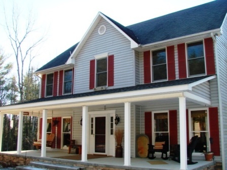 a view of a building with entrance