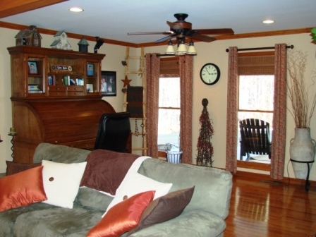 131 London Ridge Road Boones Mill, VA 24065 - Photo 11 of 37 a living room with furniture and a window