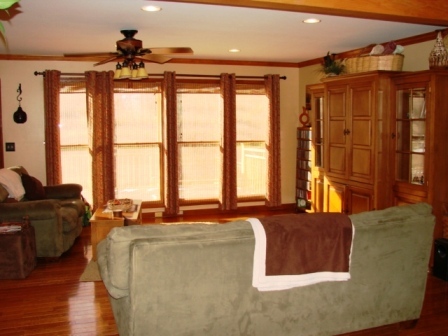 131 London Ridge Road Boones Mill, VA 24065 - Photo 4 of 37 a living room with furniture and a large window