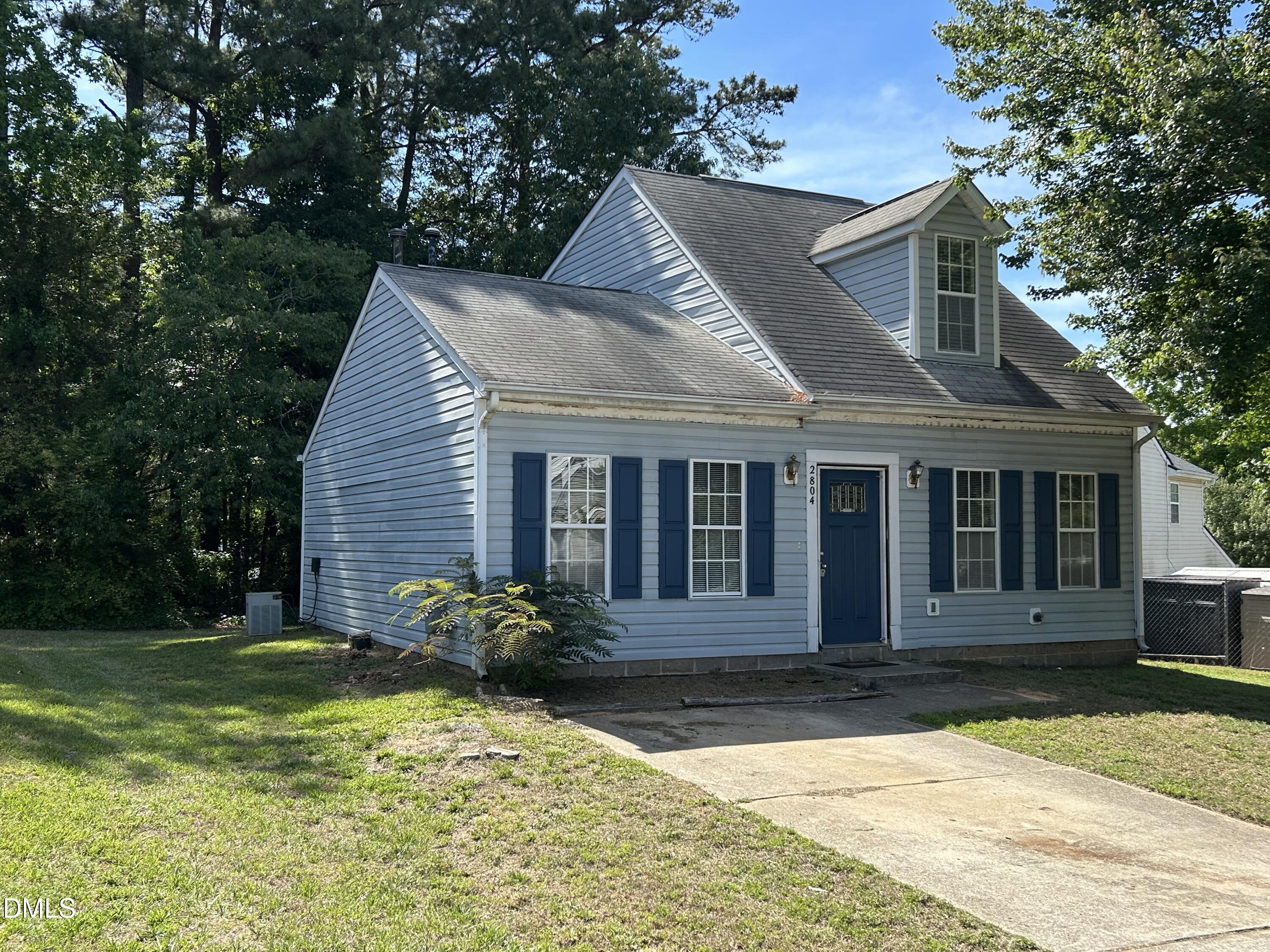 2804 Dancer Court Raleigh, NC 27610 - Photo 2 of 5 Side View