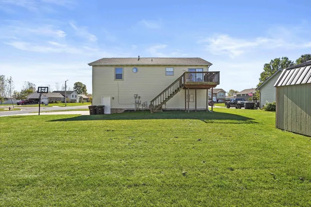 a view of a house with a park