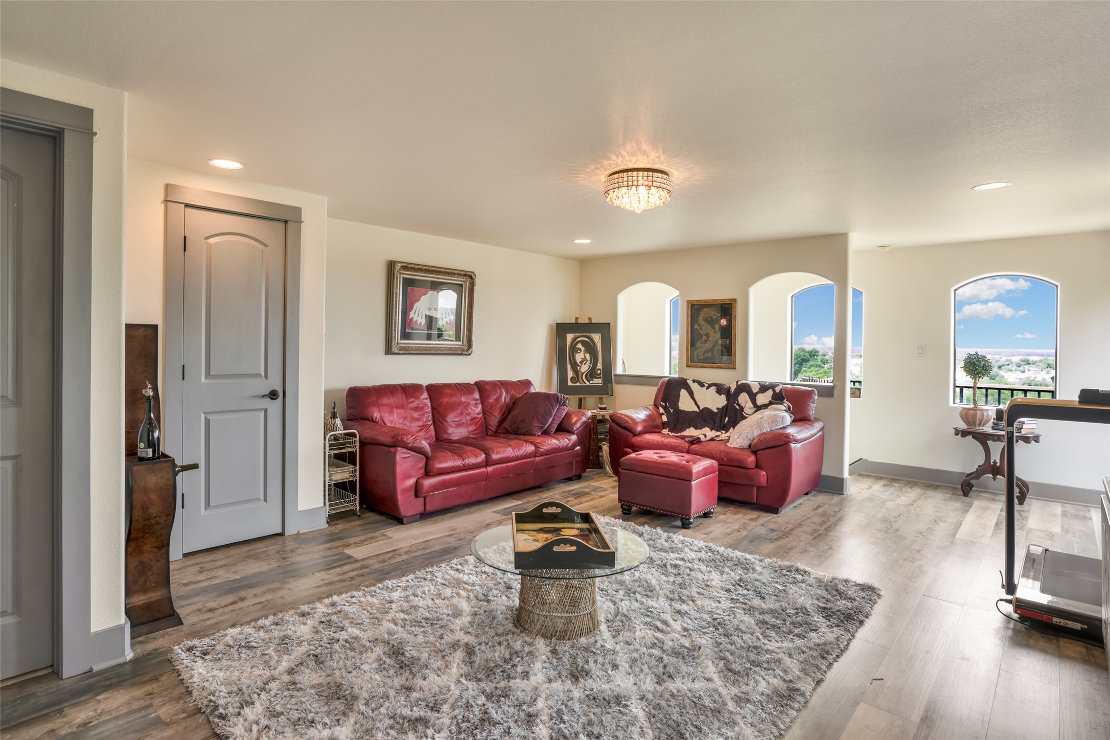 601 Strada Luca Florence, TX 76527 - Photo 28 of 40 a living room with furniture or couch and a wooden floor