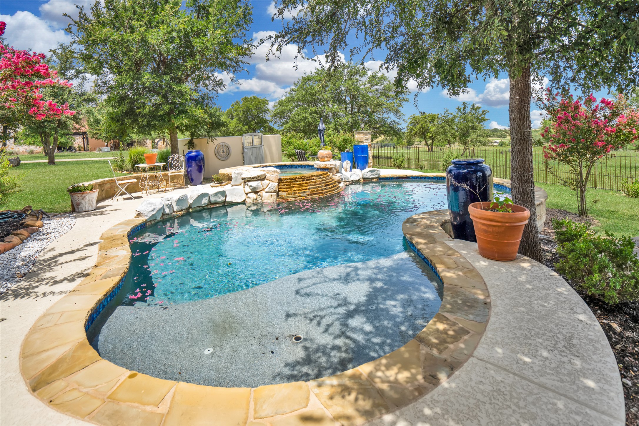 601 Strada Luca Florence, TX 76527 - Photo 8 of 40 a view of a swimming pool with a patio