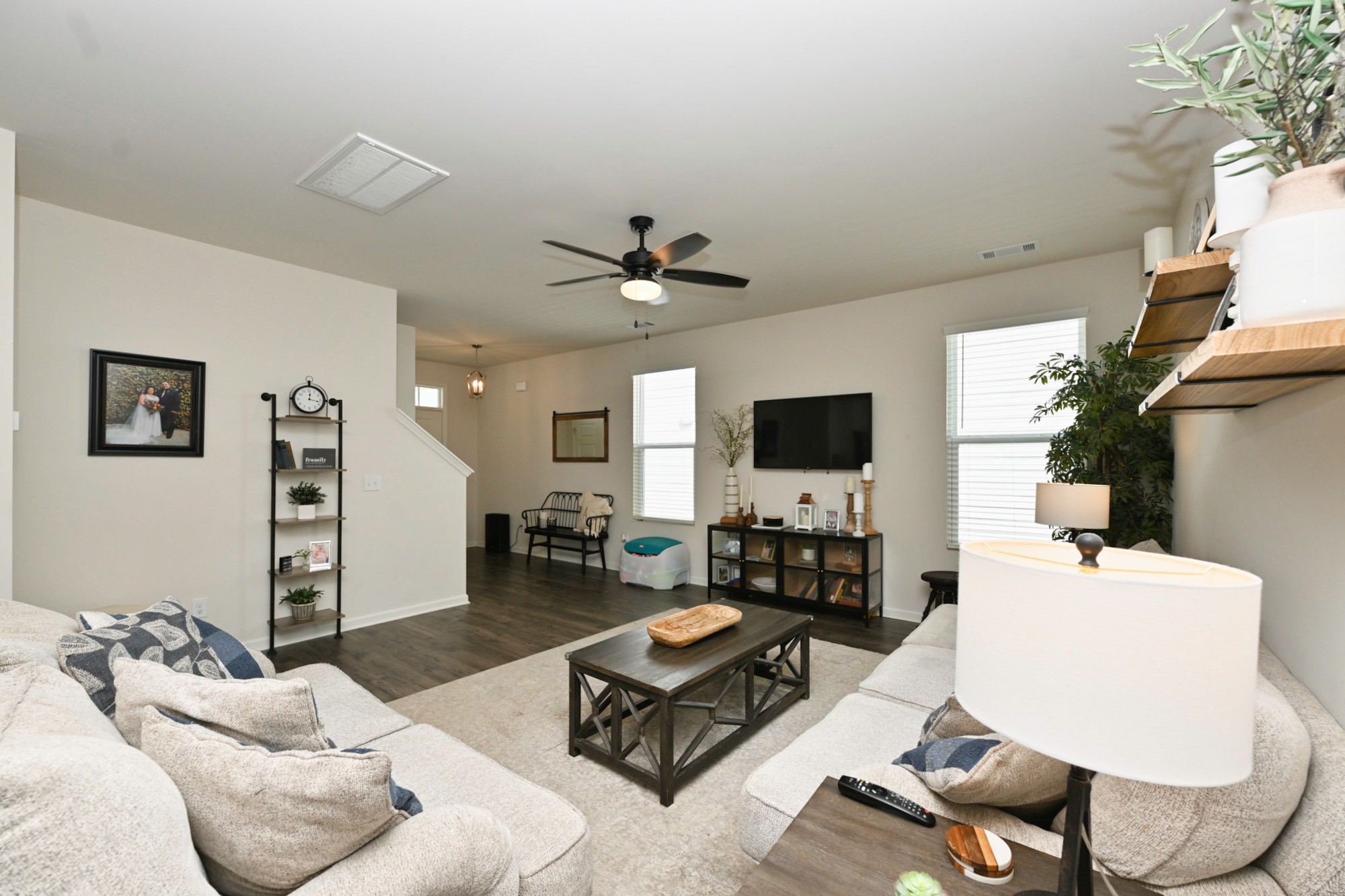 522 Red Barn Way Mount Juliet, TN 37122 - Photo 4 of 25 a living room with furniture and a flat screen tv