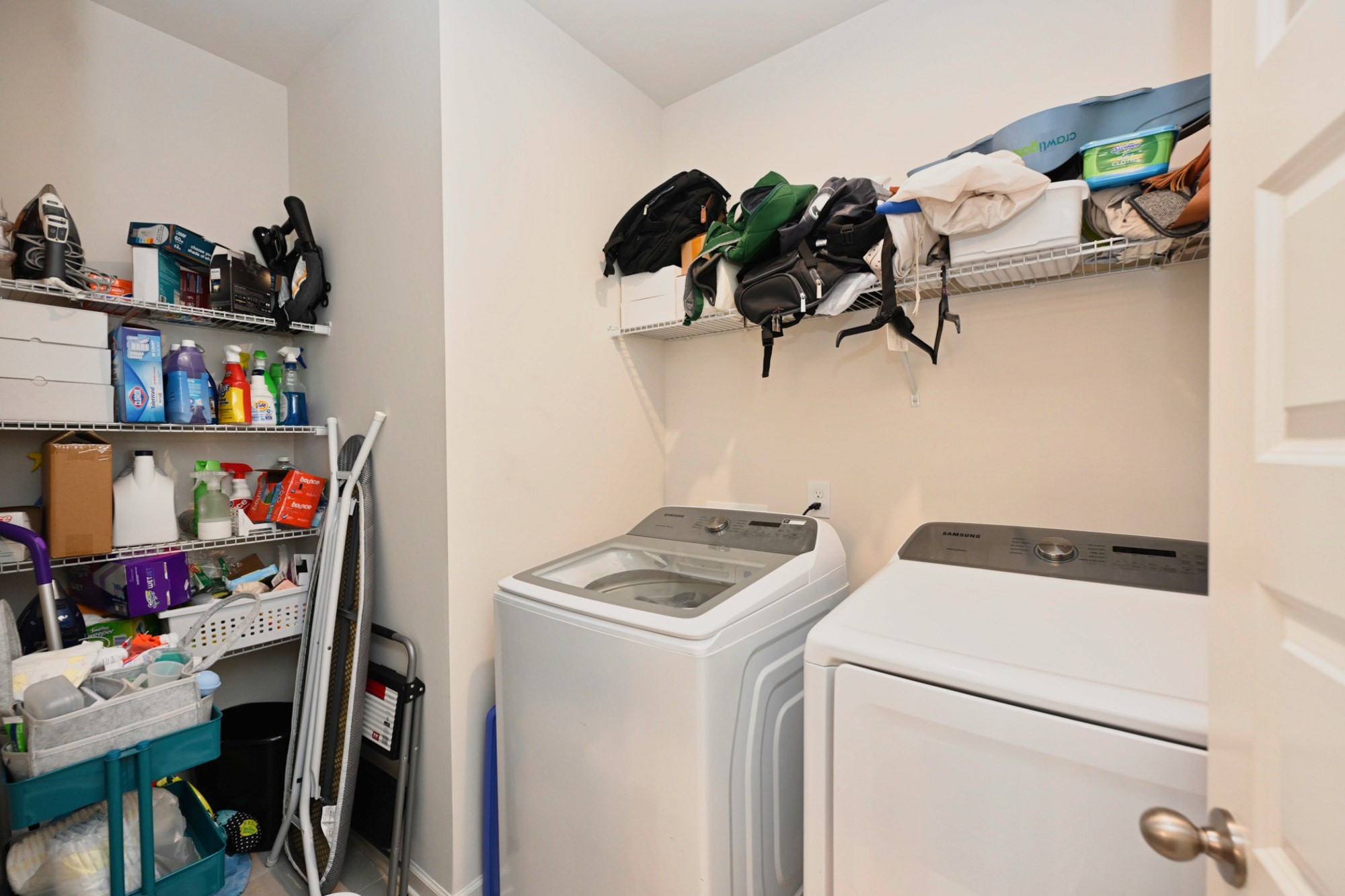 522 Red Barn Way Mount Juliet, TN 37122 - Photo 10 of 25 a view of storage and utility room with washer and dryer