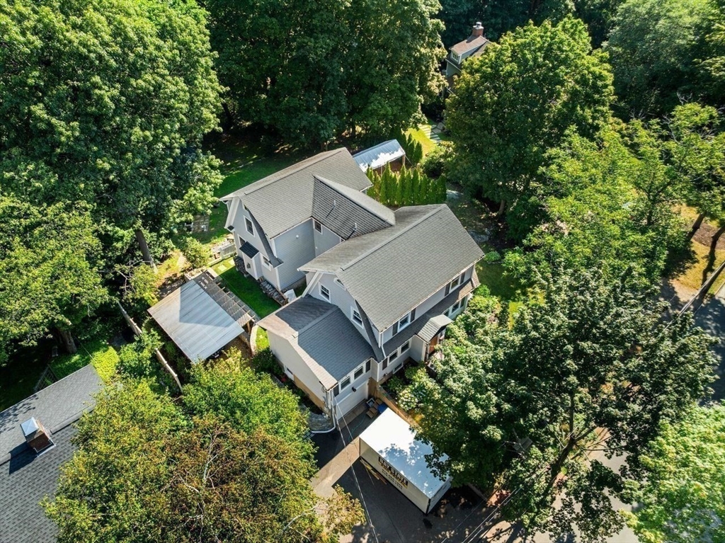 139 Jersey Street Marblehead, MA 01945 - Photo 3 of 42 an aerial view of a house with swimming pool and outdoor space