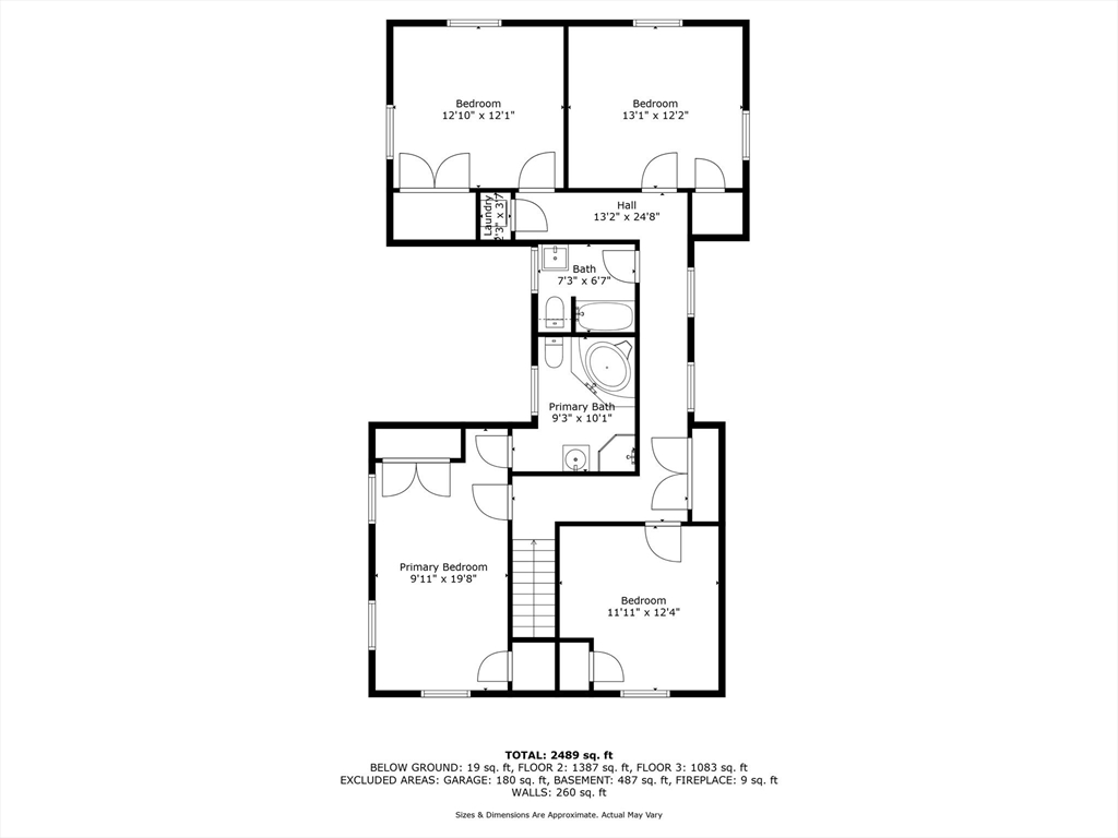 139 Jersey Street Marblehead, MA 01945 - Photo 42 of 42 a picture of a floor plan