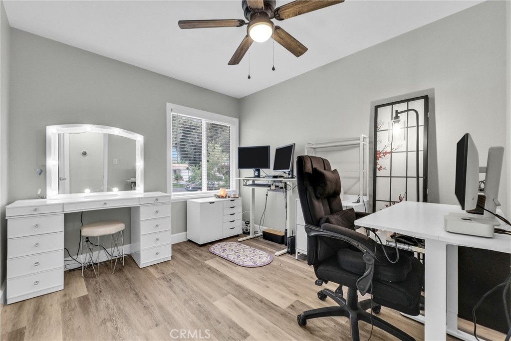 3625 Ross Street Riverside, CA 92503 - Photo 19 of 29 a view of a workspace with furniture and a window