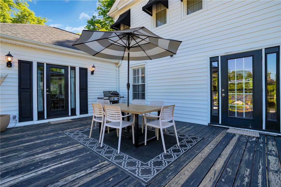 1107 Springdale Road Anderson, SC 29621 - Photo 38 of 49 This spacious deck provides an inviting outdoor entertaining area, perfect for alfresco dining.