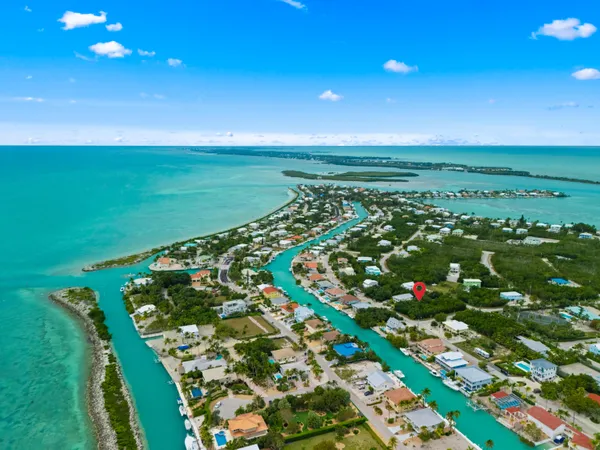 a view of a city and an ocean