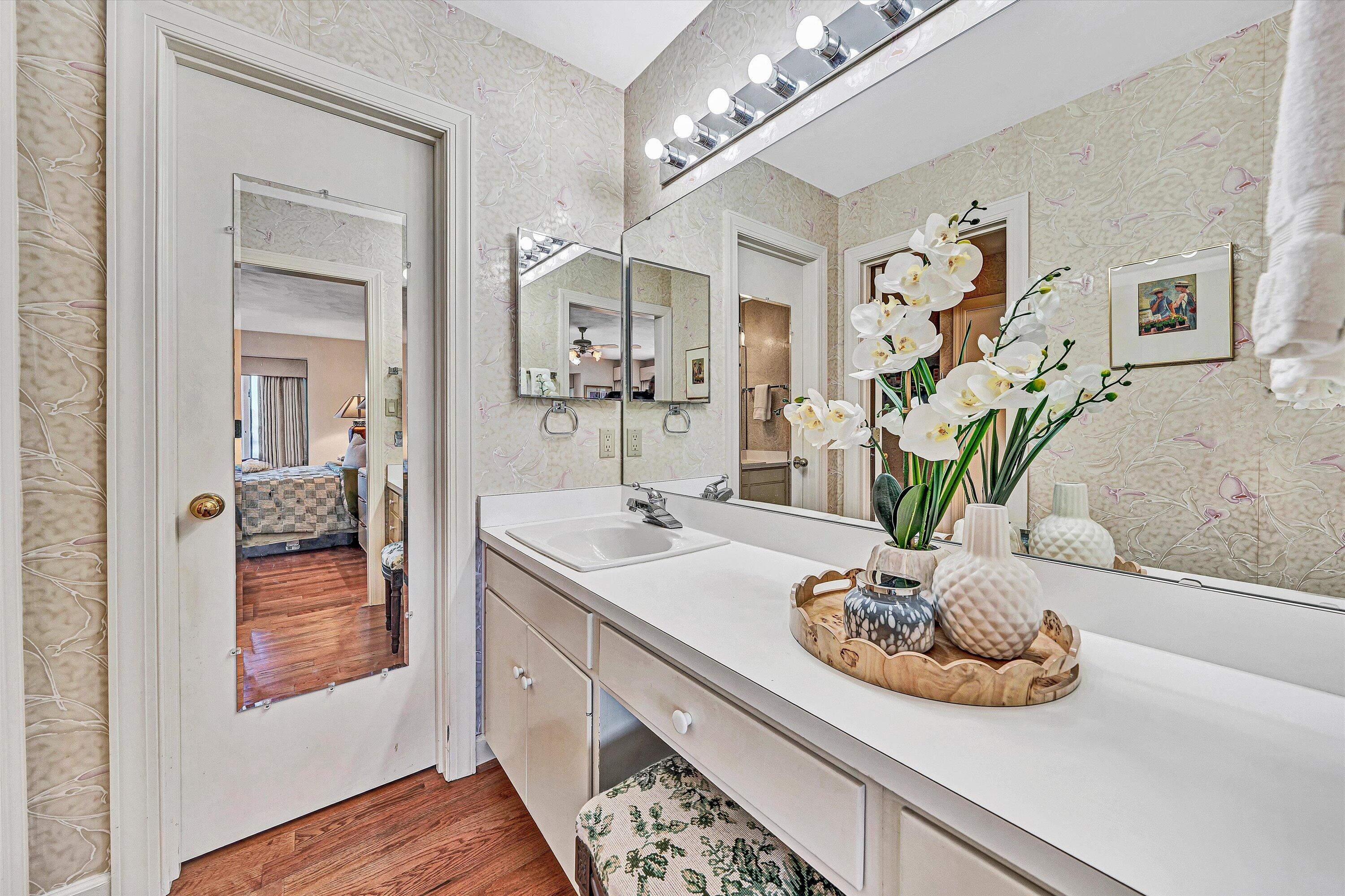 112 Gangplank Circle Moneta, VA 24121 - Photo 23 of 56 a bathroom with a sink and a mirror