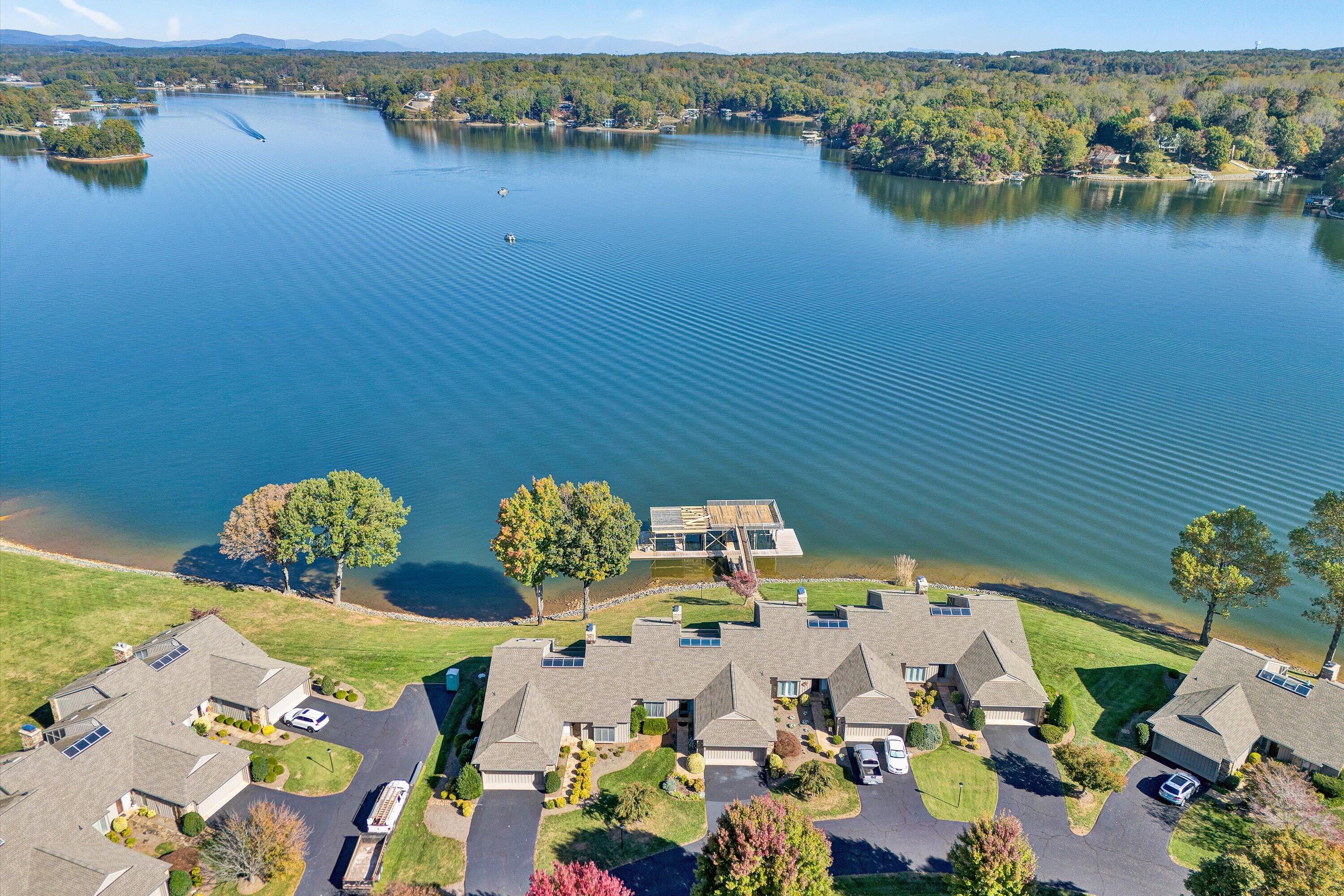 112 Gangplank Circle Moneta, VA 24121 - Photo 3 of 56 an aerial view of a house with outdoor space pool seating