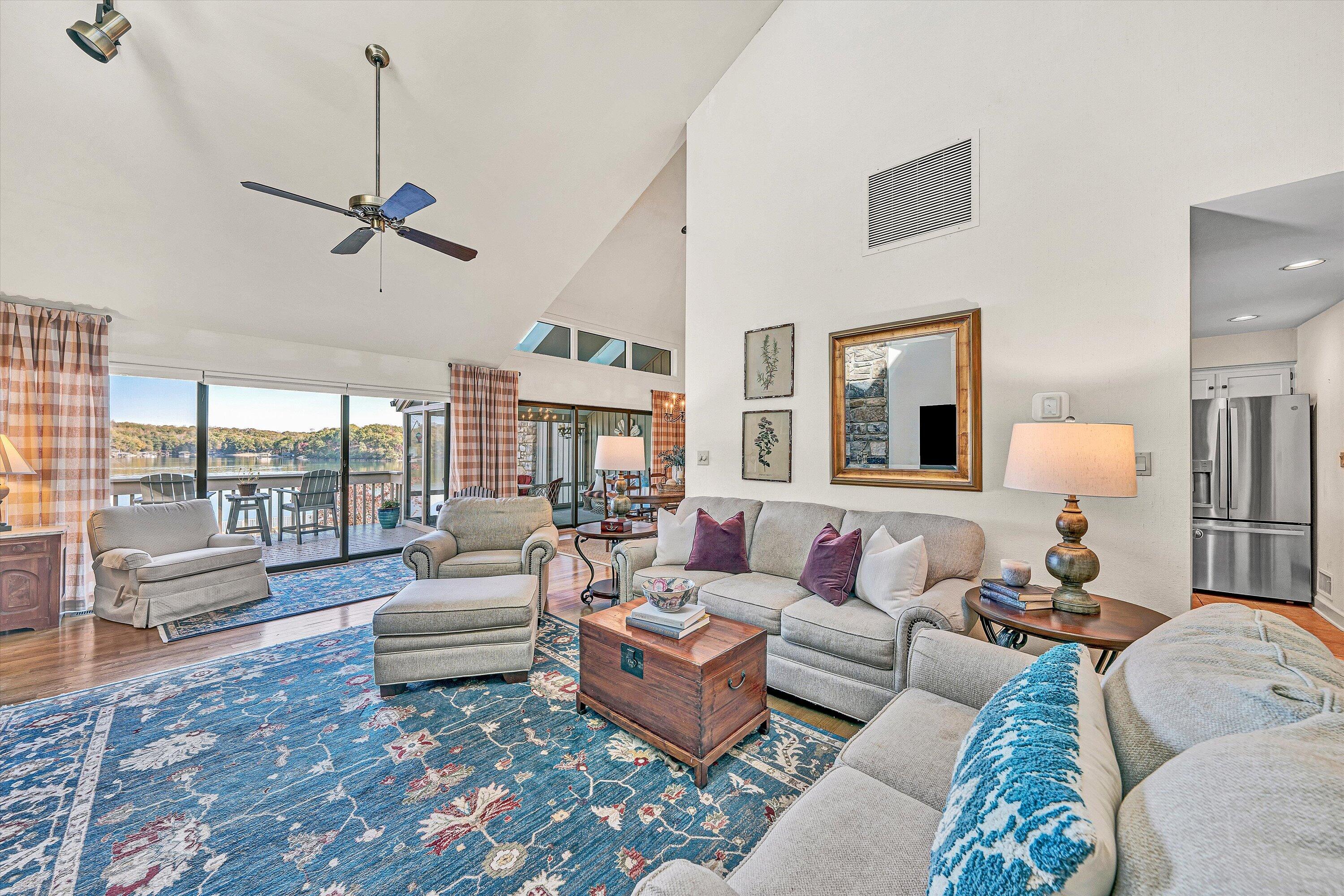112 Gangplank Circle Moneta, VA 24121 - Photo 7 of 56 a living room with furniture or couch and a large window