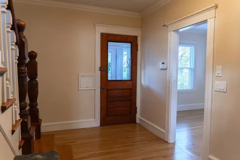 wooden floor in an empty room