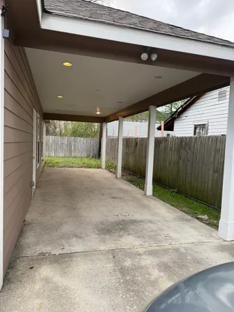 a view of outdoor space and porch