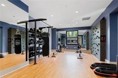 799 Hammond Drive Atlanta, GA 30328 - Photo 18 of 21 a view of a room with gym equipment