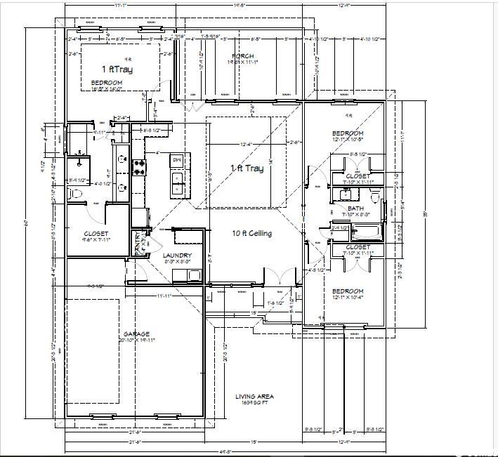 6927 Pauley Swamp Road Conway, SC 29527 - Photo 39 of 40 View of room layout