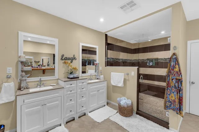 a view of a house with a patio