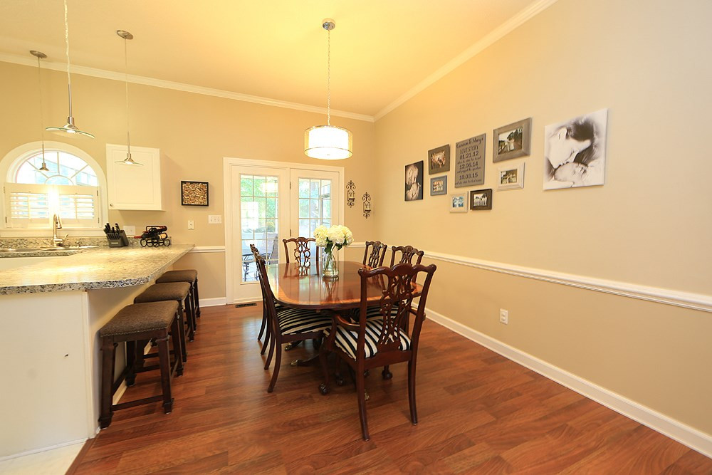 4312 Emmit Drive Raleigh, NC 27604 - Photo 6 of 21 Open Concept between the living room, dining room, and kitchen! Dining Room