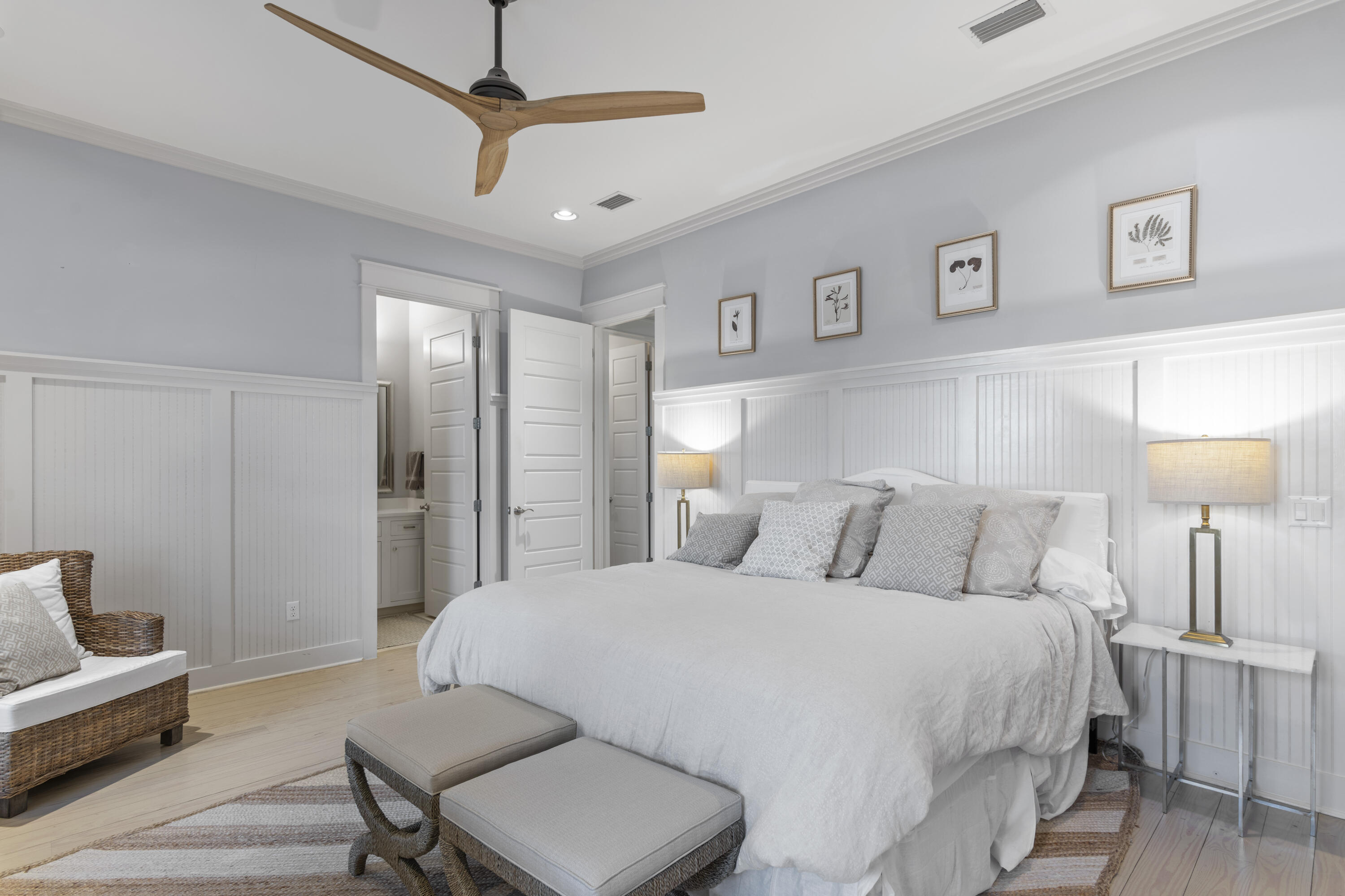 318 East Royal Fern Way Santa Rosa Beach, FL 32459 - Photo 20 of 43 a bedroom with a bed and a couch