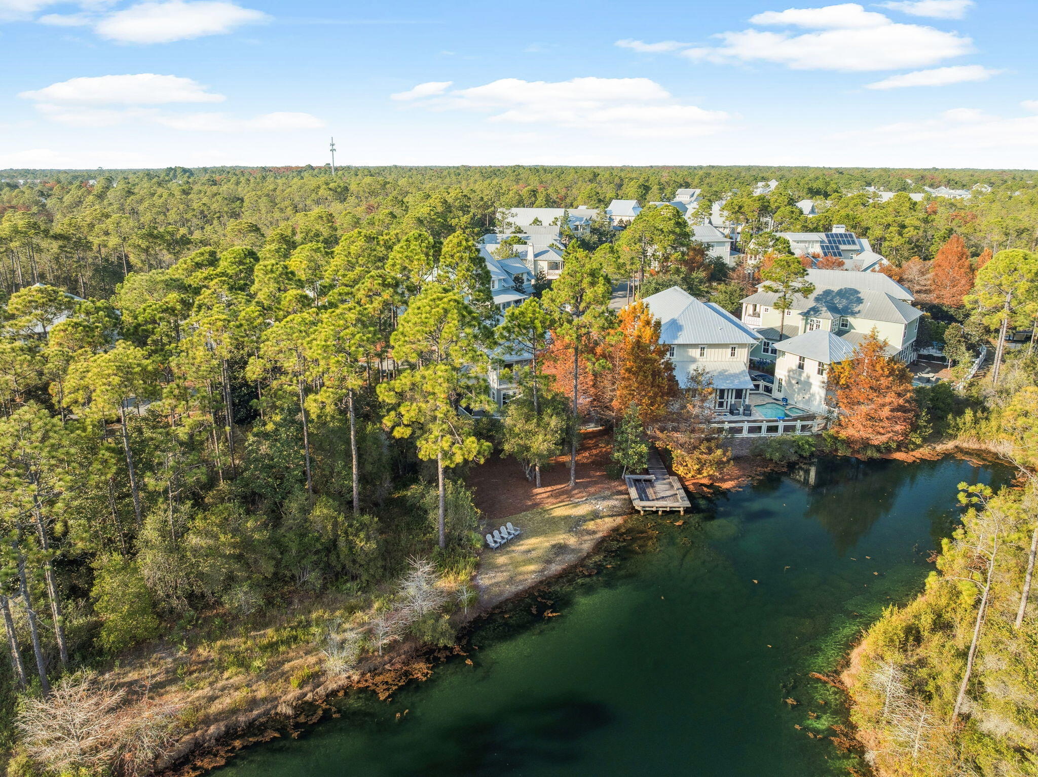 318 East Royal Fern Way Santa Rosa Beach, FL 32459 - Photo 3 of 43 a view of lake view and mountain view