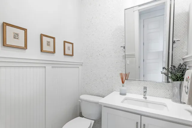 a view of swimming pool with seating area