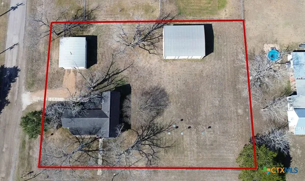 a backyard of a house