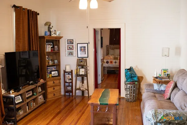 wooden floor in an empty room with wooden floor