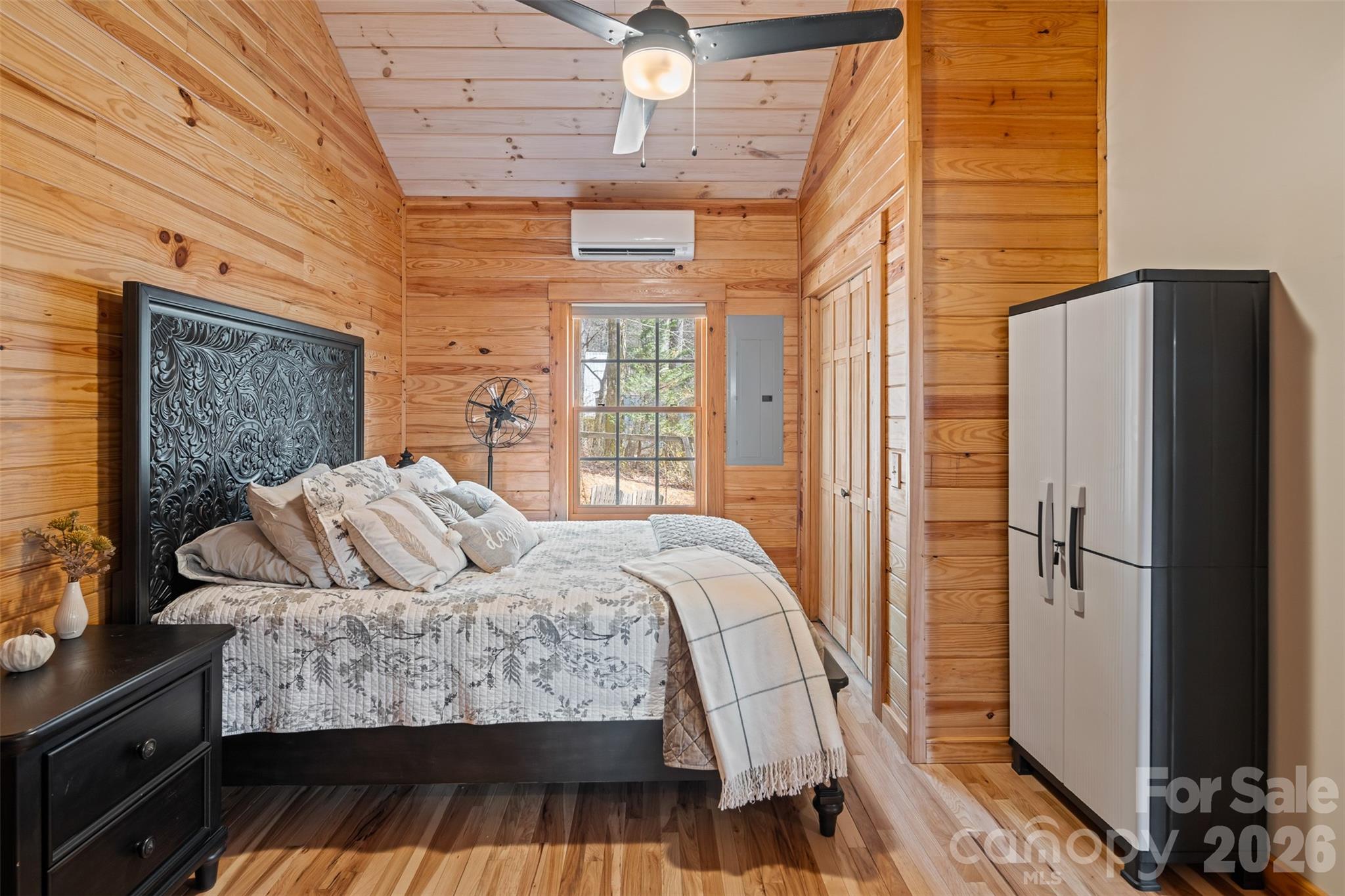 1333 Park Vista Road West Jefferson, NC 28694 - Photo 18 of 39 a bed room with a bed and a couch