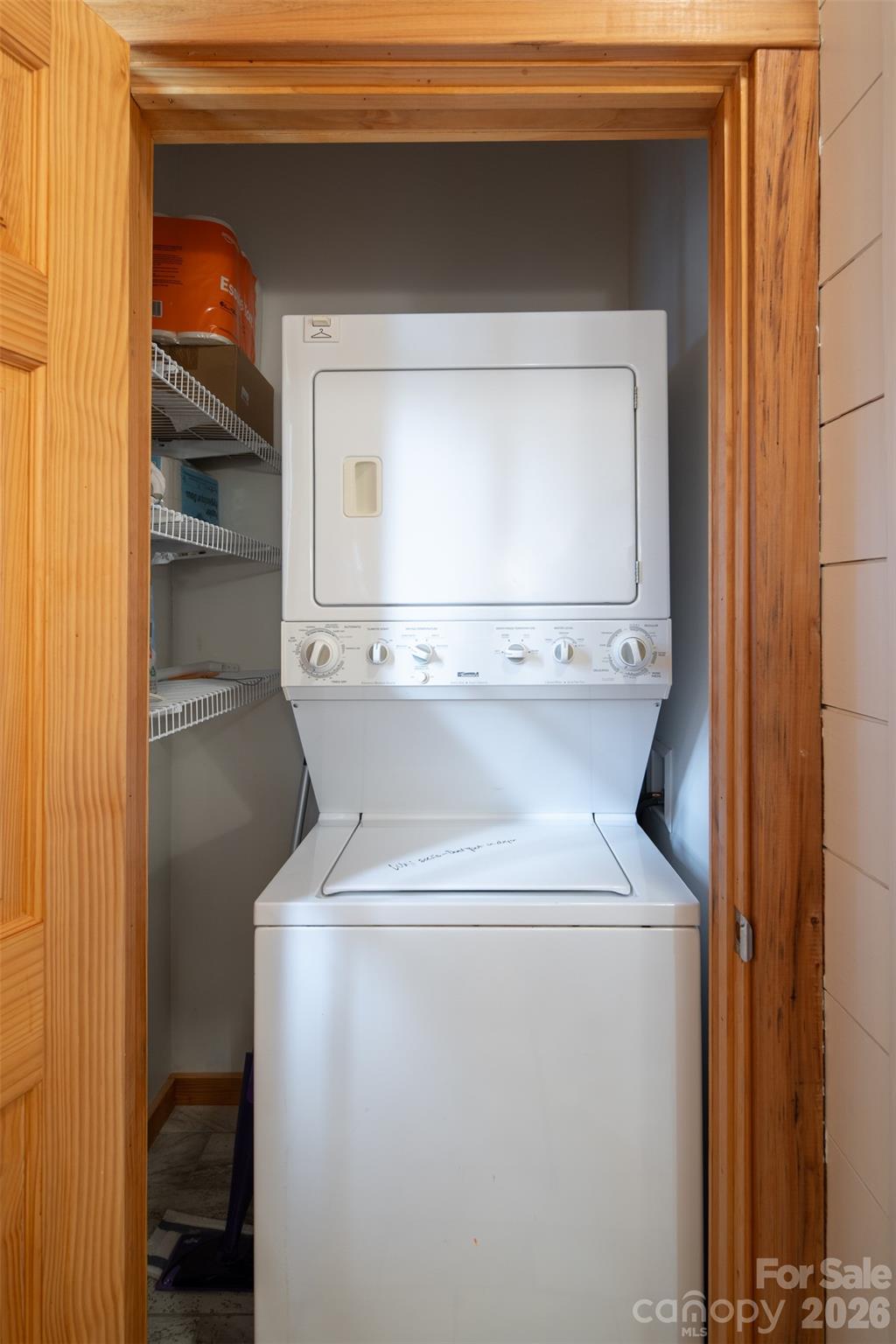 1333 Park Vista Road West Jefferson, NC 28694 - Photo 23 of 39 a close up view of washer and dryer