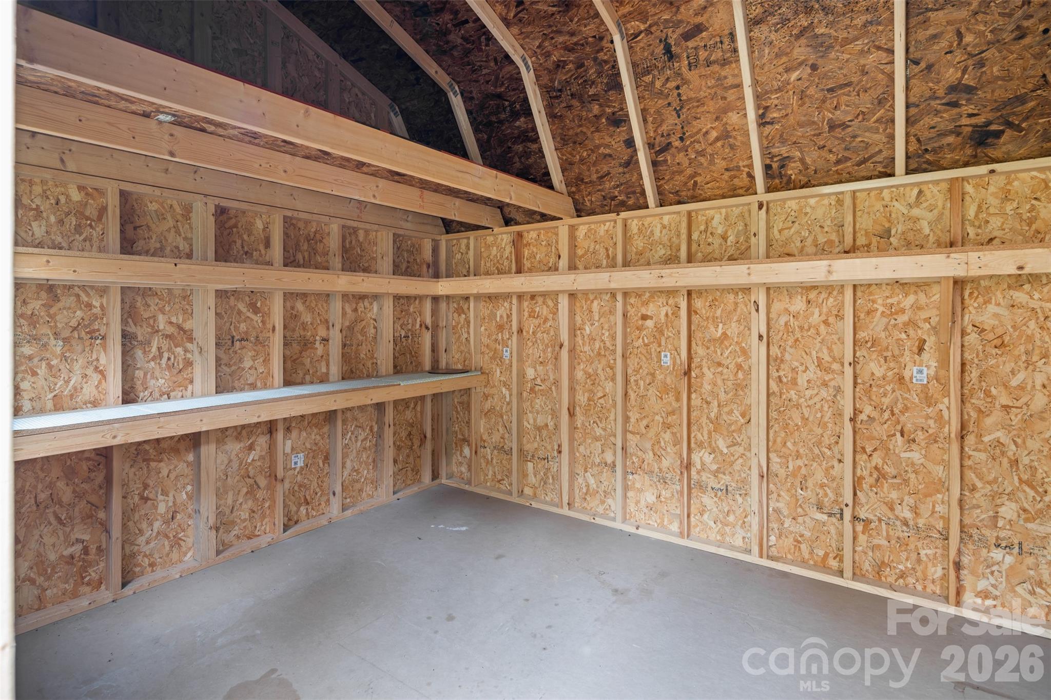 1333 Park Vista Road West Jefferson, NC 28694 - Photo 34 of 39 a view of an empty room with wooden walls