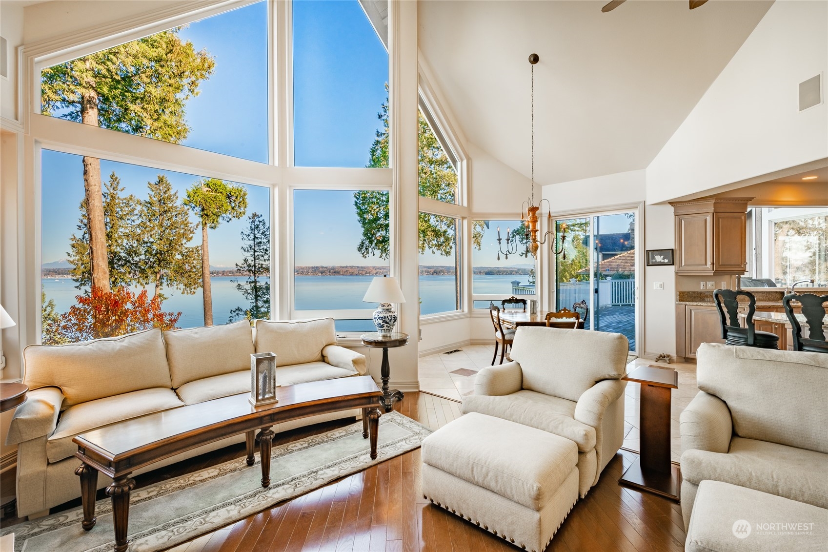 5436 Night Heron Drive Blaine, WA 98230 - Photo 15 of 40 a living room with furniture and a large window