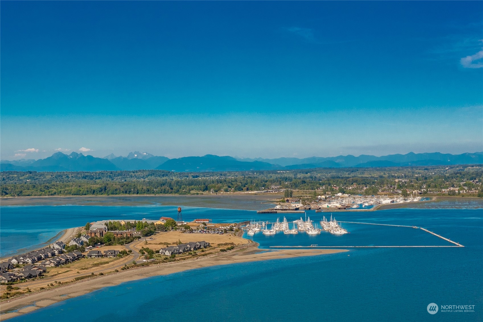 5436 Night Heron Drive Blaine, WA 98230 - Photo 40 of 40 a view of a city with ocean view