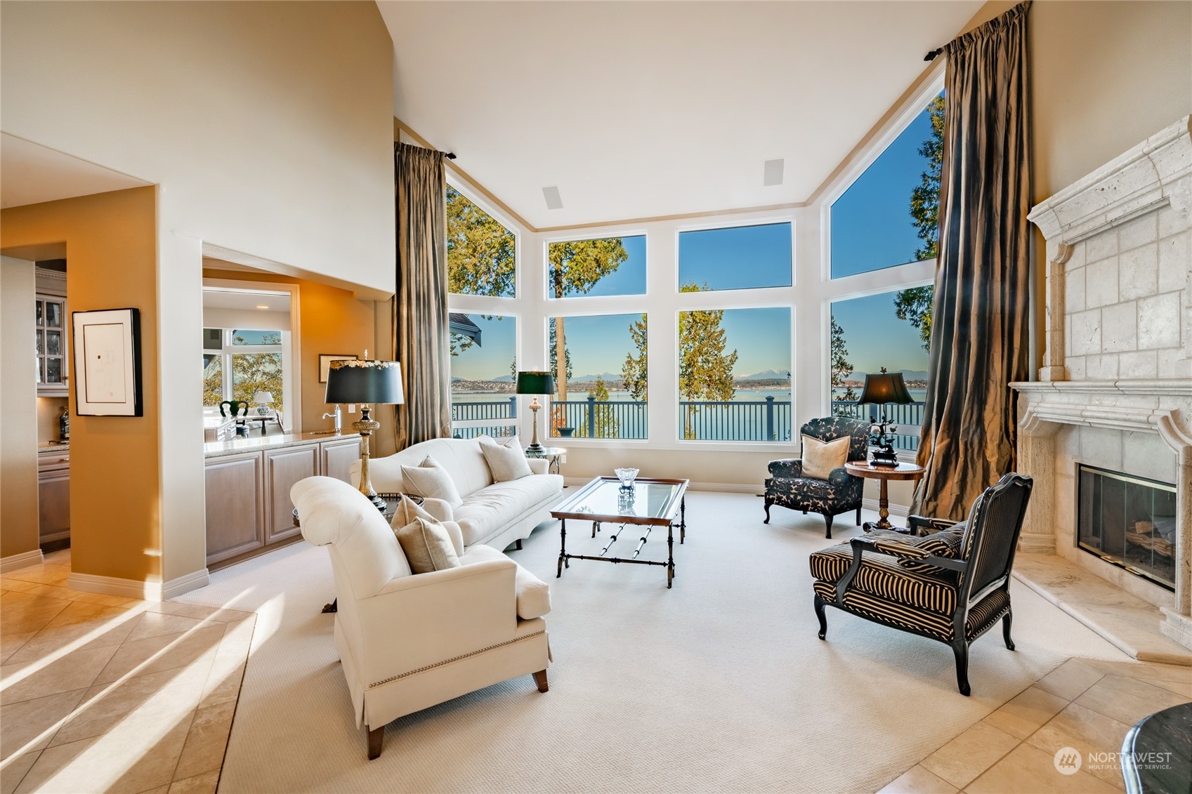 5436 Night Heron Drive Blaine, WA 98230 - Photo 6 of 40 a living room with furniture and a large window