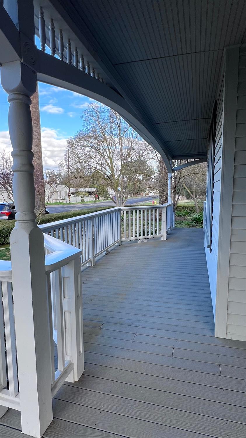 6375 Murphy Avenue Laton, CA 93242 - Photo 61 of 68 a view of a porch with wooden floor and outdoor space