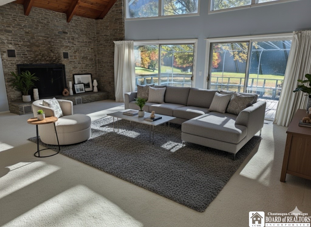 3539 Morley Road North Harmony, NY 14710 - Photo 7 of 35 Virtually staged Living room