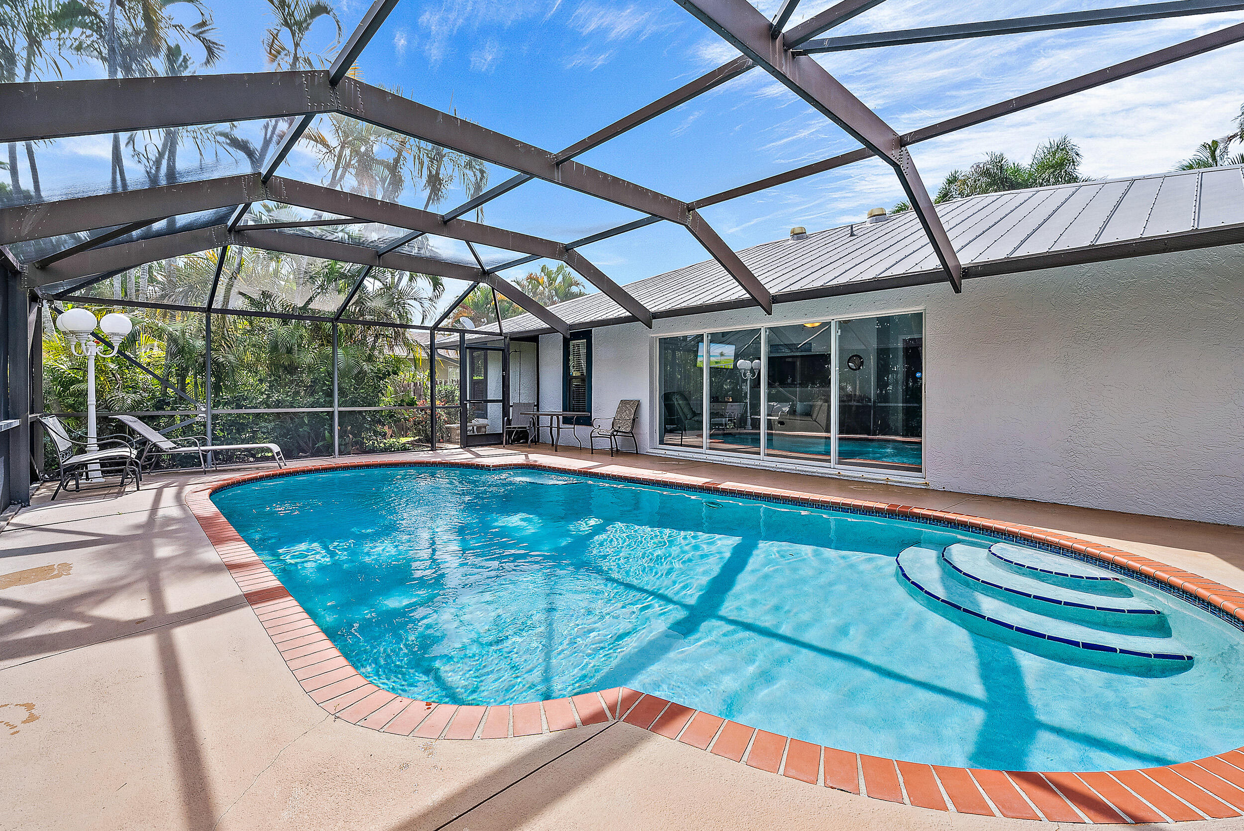 4755 Southeast Manatee Terrace Stuart, FL 34997 - Photo 19 of 24 Screened in Pool