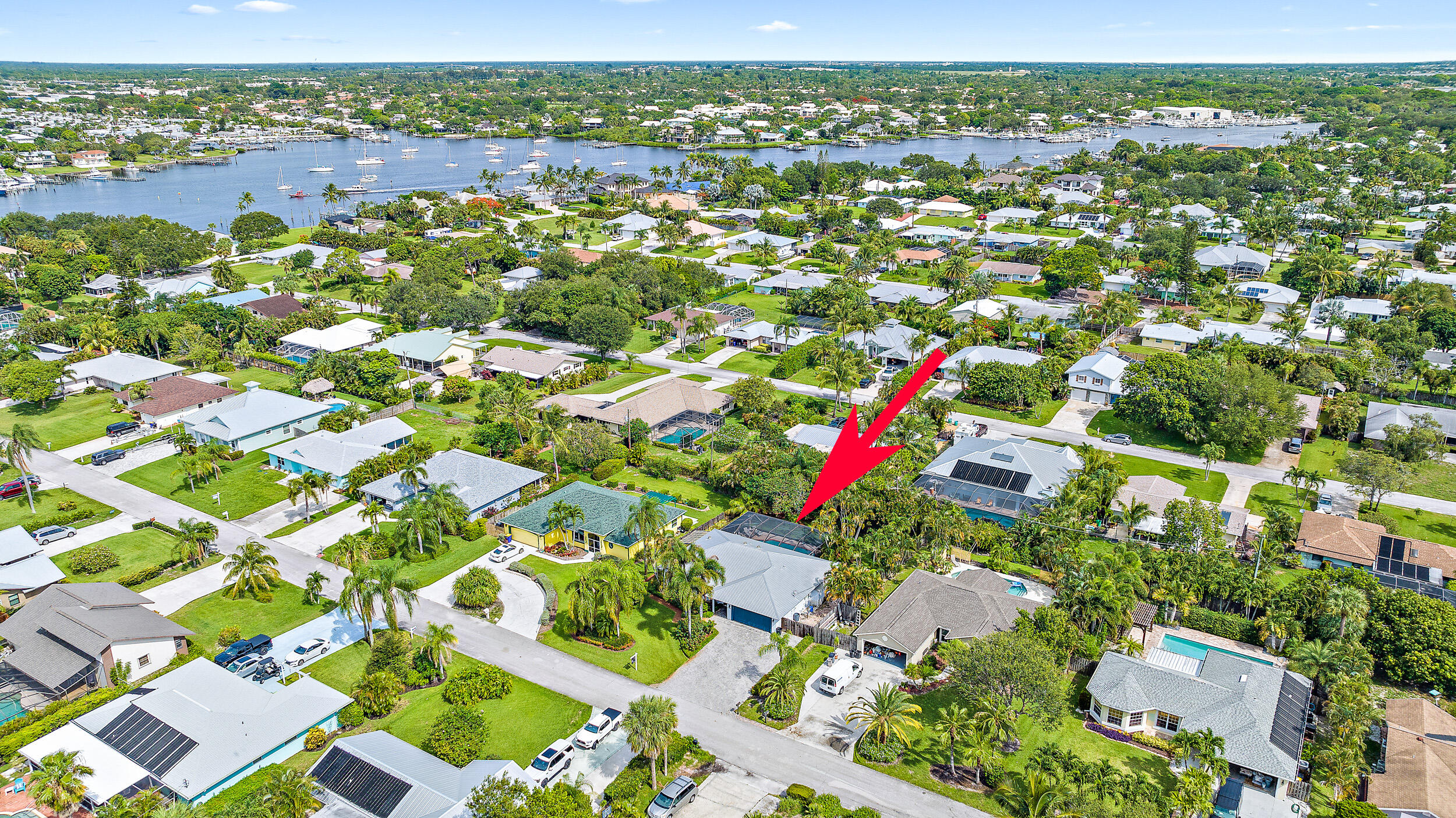 4755 Southeast Manatee Terrace Stuart, FL 34997 - Photo 22 of 24 Aerial View