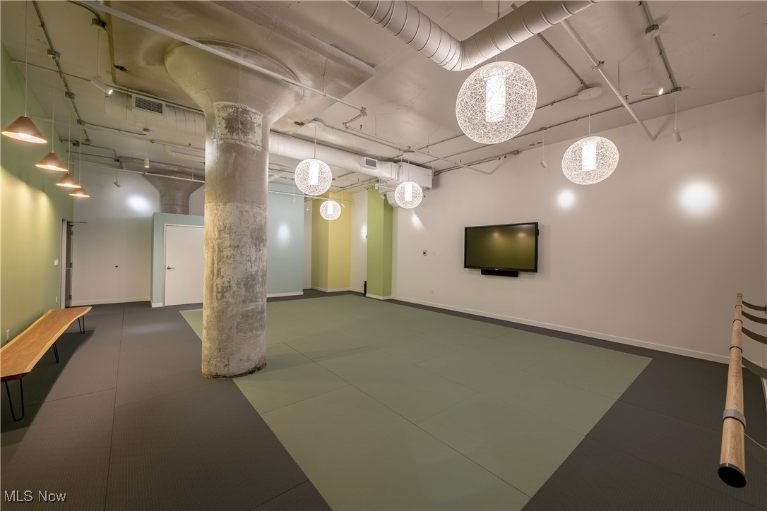 725 Johnson Court, Unit 220 Cleveland, OH 44113 - Photo 19 of 25 Community yoga / multipurpose room