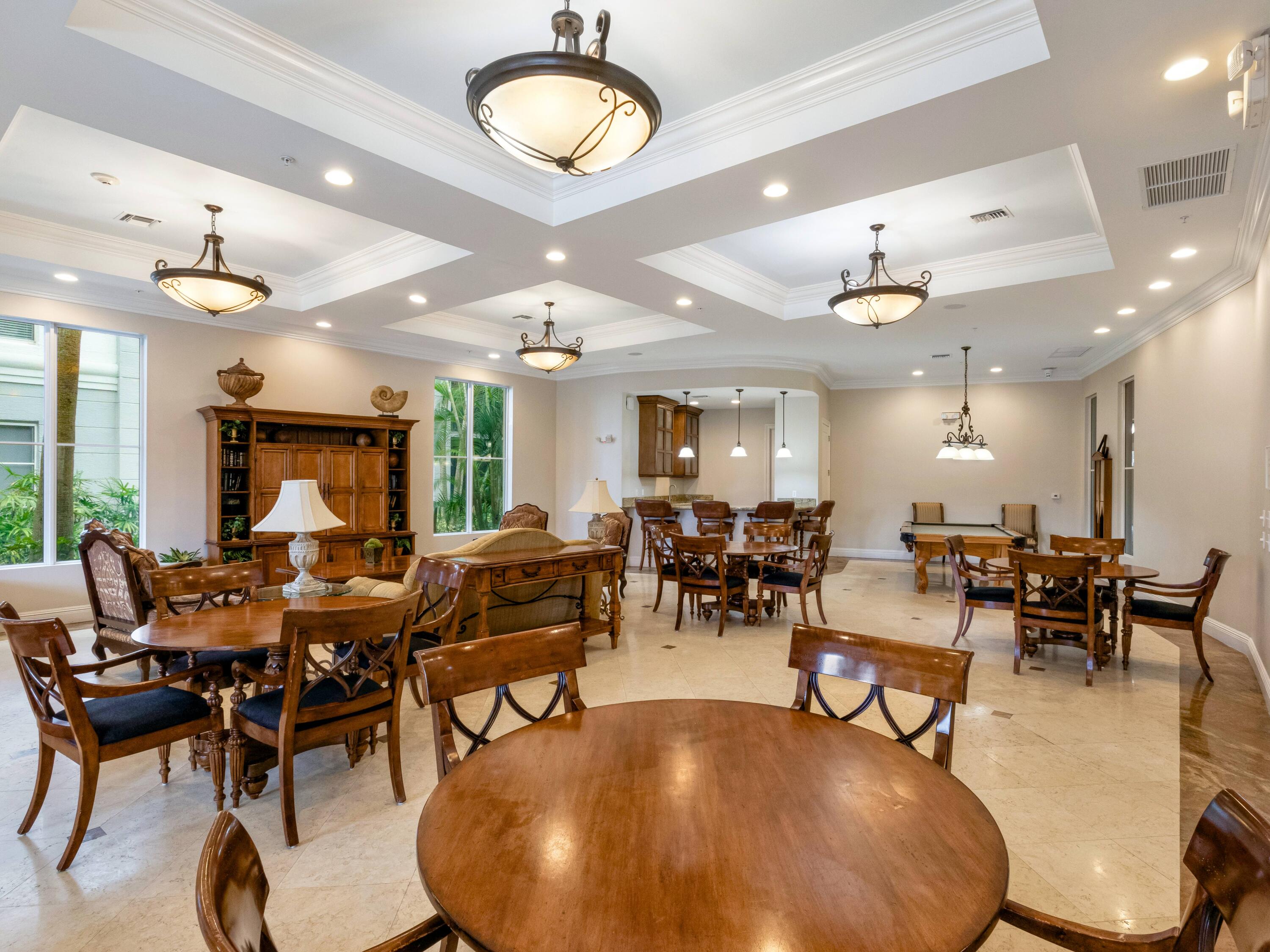 1690 Renaissance Commons Boulevard, Unit 1412 Boynton Beach, FL 33426 - Photo 36 of 42 Clubhouse Main Room 1
