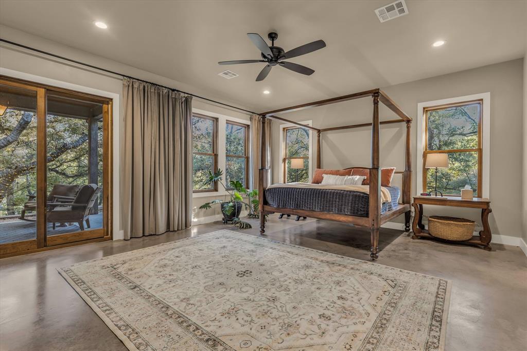 22 Samaritan Way Waco, TX 76705 - Photo 26 of 38 a bedroom with furniture and a large window