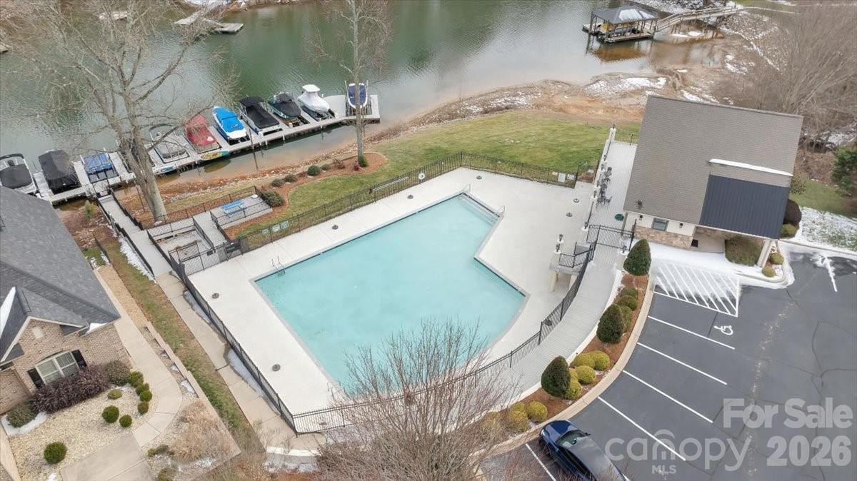 7948 Mariners Pointe Circle Denver, NC 28037 - Photo 39 of 39 an aerial view of a house with a swimming pool