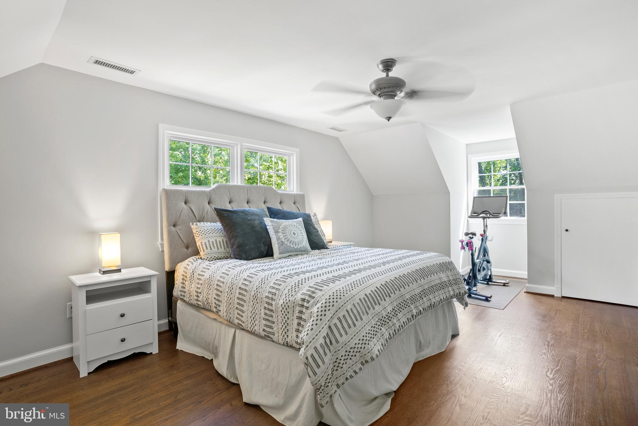 8436 Burning Tree Road Bethesda, MD 20817 - Photo 26 of 48 Spacious primary suite with hardwood floors