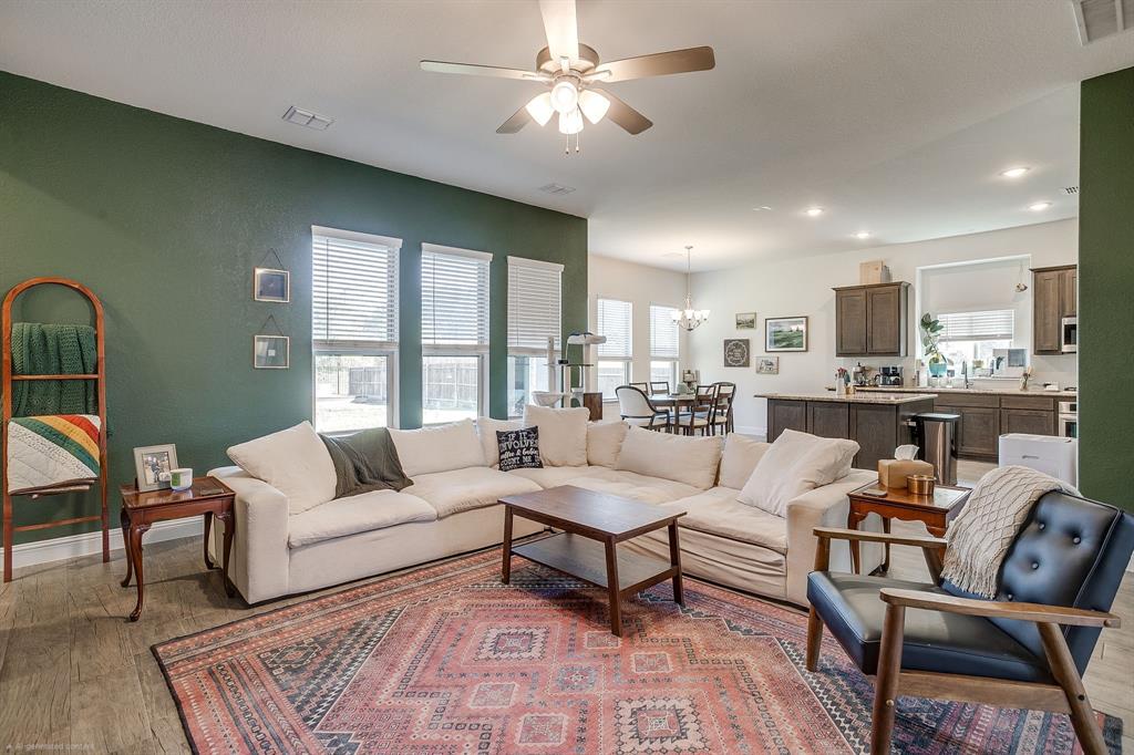 3929 Brookdale Road Benbrook, TX 76116 - Photo 15 of 39 a living room with furniture and a large window