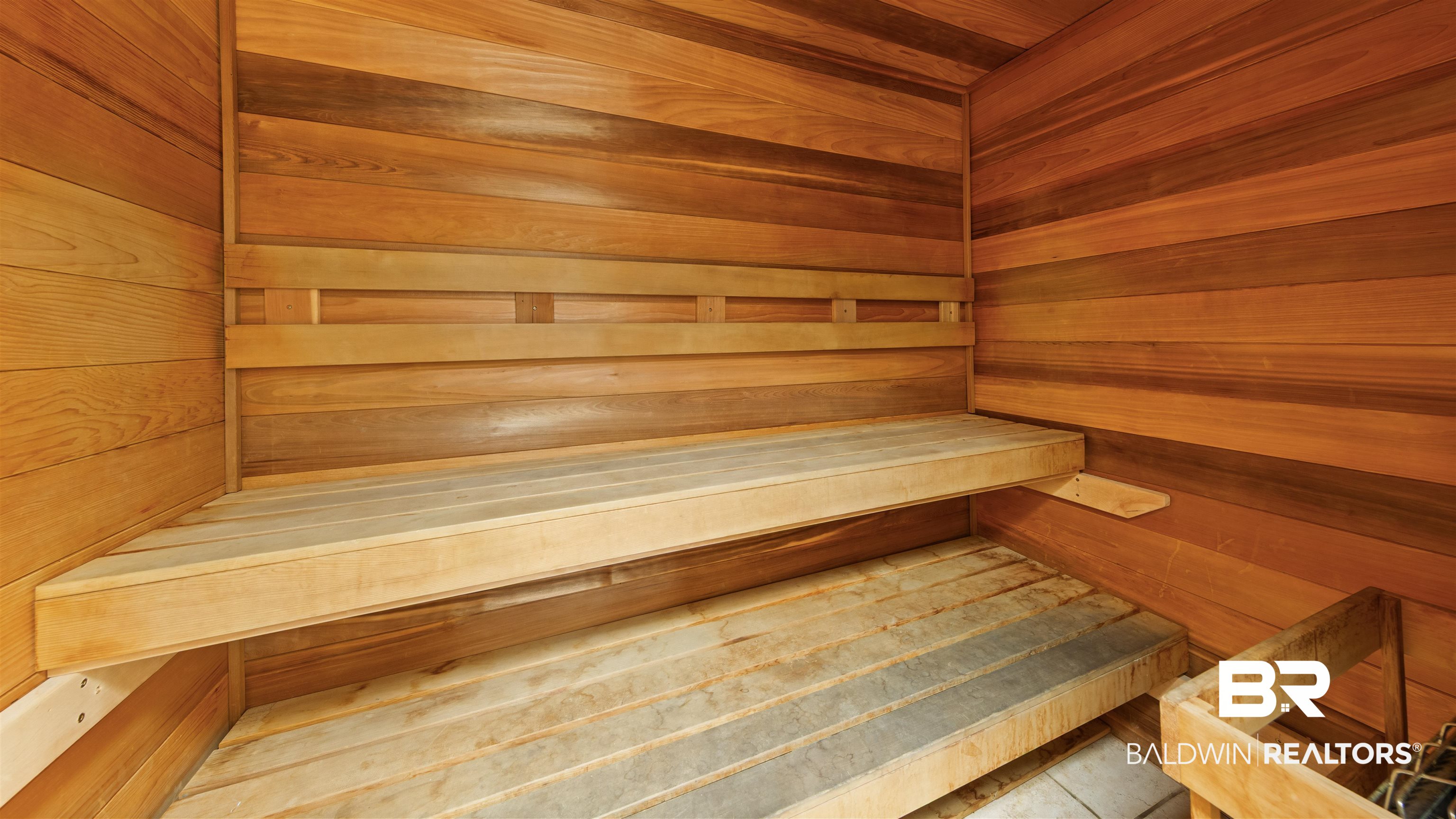 27582 Canal Road, Unit 2207 Orange Beach, AL 36561 - Photo 17 of 25 Sauna with wooden walls