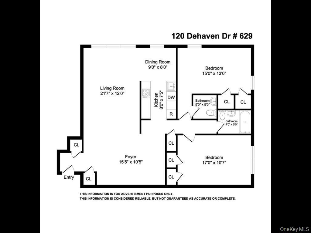 120 Dehaven Drive, Unit 629 Yonkers, NY 10703 - Photo 12 of 12 Plan