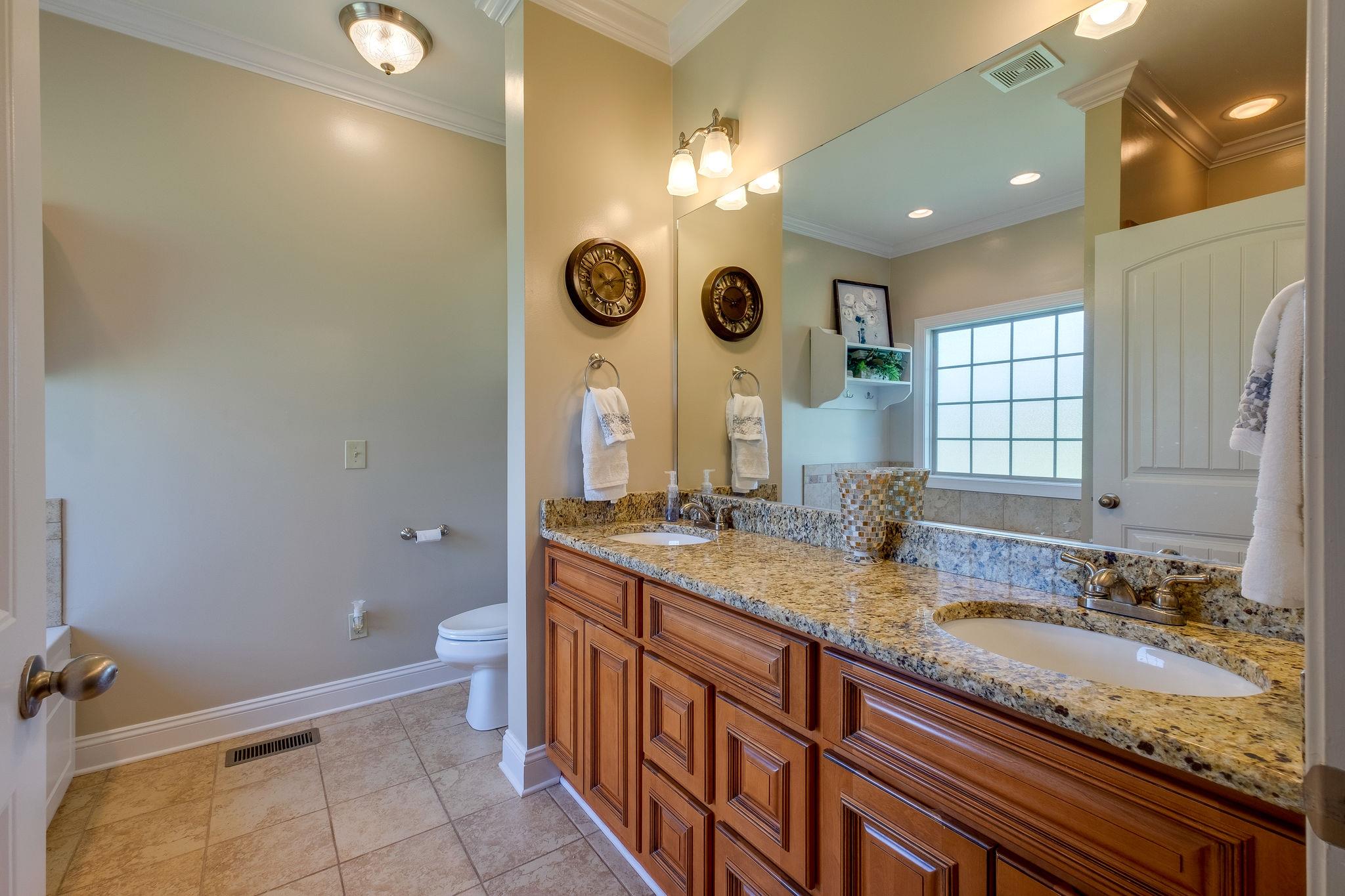 4110 Central Valley Road Murfreesboro, TN 37129 - Photo 12 of 30 Double Vanity with granite countertops